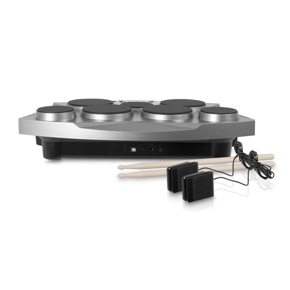 Pyle PTED06 - Electronic Tabletop Drum Machine - Digital Drumming Kit
