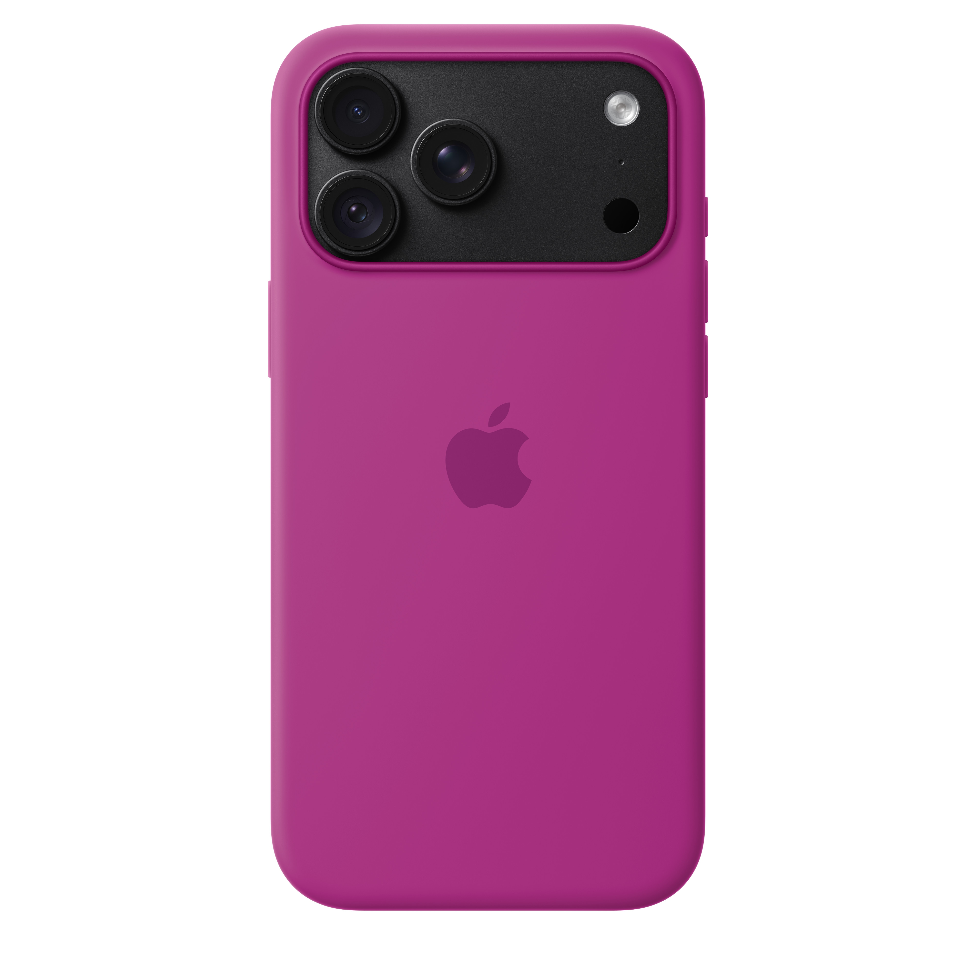 Apple iPhone 18 Pro Max Silicone Case with MagSafe – Magenta