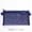 Dark Blue#2, variant on DIY Craft Canvas Zipper Pouch | Blank Canvas Makeup Bag for Painting & Embroidery | Multi-Purpose Travel Organizer & Cosmetic Case