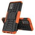 thumbnail image 3 of Galaxy A02S Case,Dteck Samsung A02S Case, Shockproof Tough Dual Layer Rugged Protective Case Hybrid Kickstand Cover for Samsung Galaxy A02S, Orange, 3 of 3