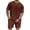 Coffee #33, variant on Dresfit 2 Piece Outfits Mens Short Sleeve Crew Neck T Shirts Match Shorts 2 Piece Sets 2026 Summer Lounge Oversize Short Sets Lightweight Drop Shoulder Tracksuit 4XL
