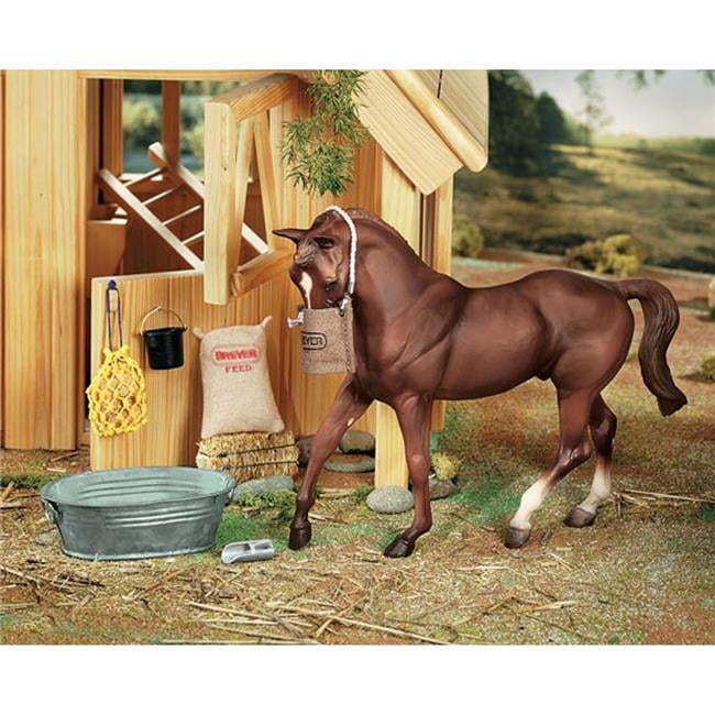 Classique Breyer Stable Feeding Kit Set Accessoire pour Breyer chevaux
