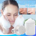thumbnail image 1 of Puntoco - Dispensador de espuma para limpiador facial manual portátil, botella de espuma tipo prensa, suministros de limpieza para el hogar, 1 of 5