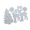 thumbnail image 1 of Ounissouiy Bonitos troqueles de corte de Metal resistentes al desgaste, plantilla de grabado DIY ajustable, molde ligero para hacer tarjetas de álbum de Kits de decoración para fiestas Ounissouiy HA033519-00, 1 of 6