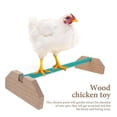 thumbnail image 4 of Wooden Chicken Perch Natural Wood Chicken Rooster Perch Chick Standing Stand Chicken Wood Perch, 4 of 4