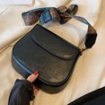 thumbnail image 1 of Bandolera Mujer PU Cuero Retro Sling Mujer Commute Negro, 1 of 3