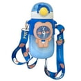 thumbnail image 2 of POINTERTECK Bouteilles Mignonnes 720ml Anti-Chute pour Voyager (Bleu), 2 of 9