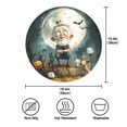 thumbnail image 7 of WOBOGO Halloween Atmosphere Round Placemats Set of 1 Heat Resistant Washable Kitchen Table Decorations 15.4in, 7 of 7