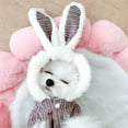 thumbnail image 5 of Pet Autumn And Winter Warm Clothes Cute Costume Rabbit Design 2-legged Cotton-padded Coat For Dog, 5 of 10