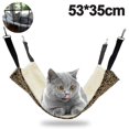 thumbnail image 1 of Hanging Cat Hammock,pet Hammock For Cage Adjustable Cat Bed Sleepy Pad, 1 of 5