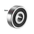 thumbnail image 3 of Deep Groove Ball Bearing 6200RS Single Sealed, 10mmx30mmx9mm Chrome Steel 2Pcs, 3 of 4