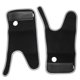 thumbnail image 1 of 2 uds soporte de muñeca muñequera vendaje protección Fitness deportes al aire libre envolturas de mano negro, 1 of 8