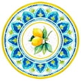 thumbnail image 2 of Pinto, Patricia 26x26 White Modern Wood Framed Museum Art Print Titled - Italian Lemon Tile, 2 of 4
