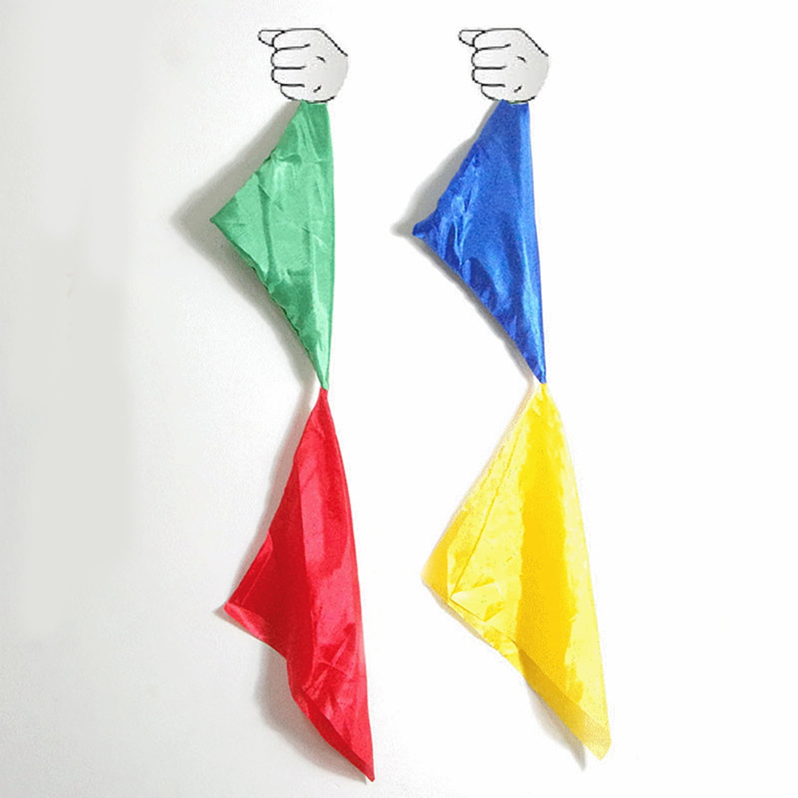 Changing Colors Silk Scarf Magic Trick Props Tools Magician Supplies Game Toys 