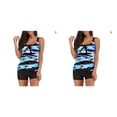 thumbnail image 2 of Greeniant 2 unids/set de traje de baño sin mangas de verano para niña, bañador de ocio con correa para el hombro, bragas, ropa de playa para mujer Type3 NO3 Greeniant CBP255016, 2 of 6