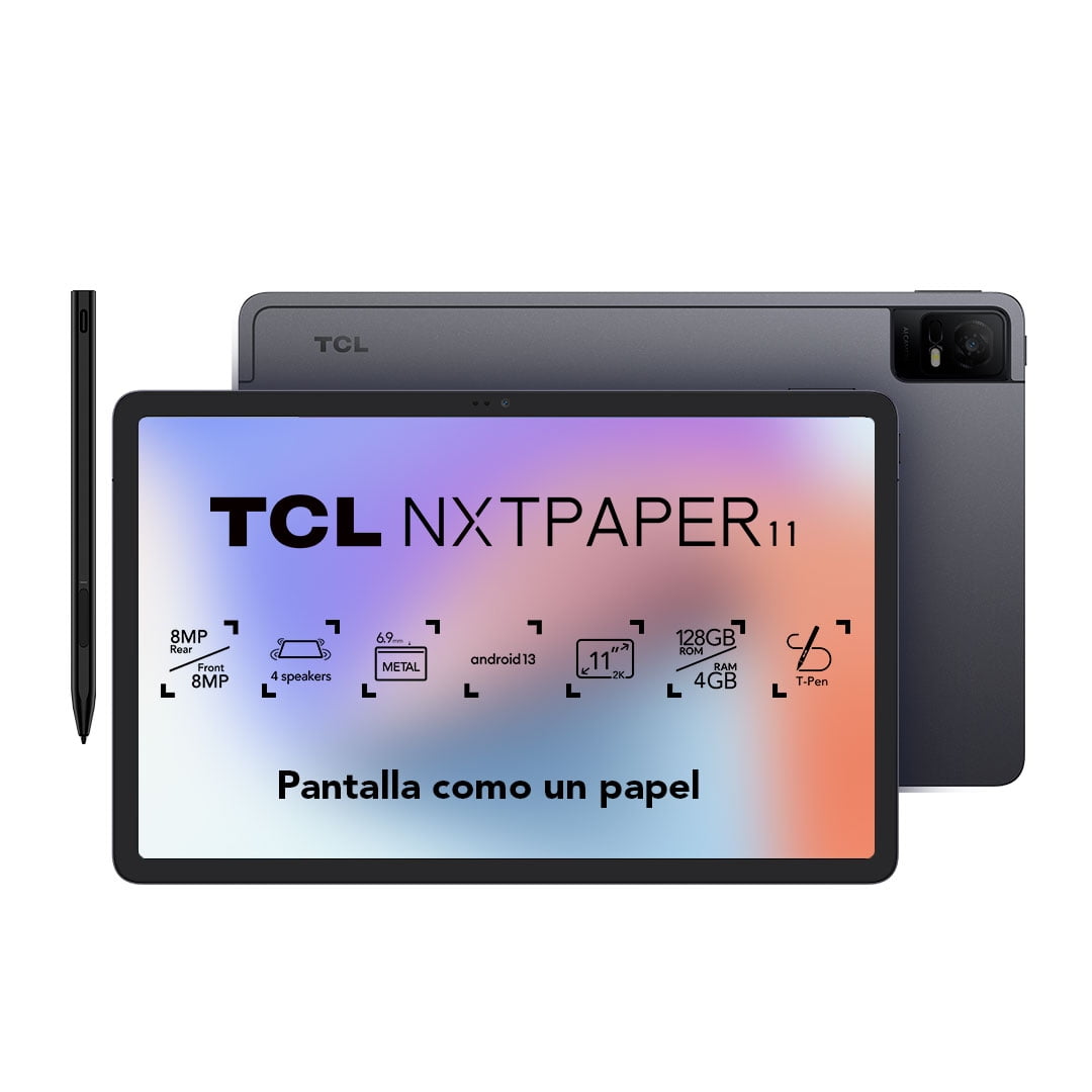 Tablet Tcl Nxtpaper 11 128Gb + Lápiz