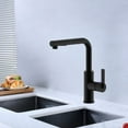 thumbnail image 2 of Ultra Faucets UF13707 Matte Black Hena Collection Single-Handle Kitchen Faucet With Pull-Out Spray, 2 of 3