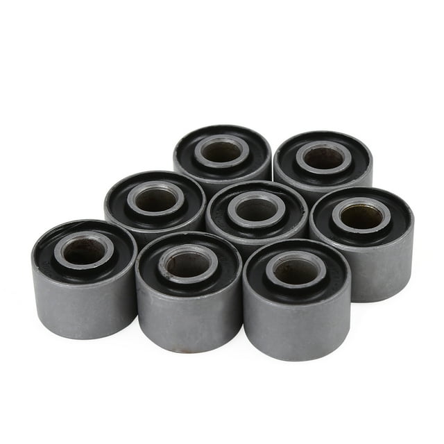 8Pcs Bujía de Amortiguador de Rodamiento del Eje de Motocicleta de 10mm de Diámetro Interno