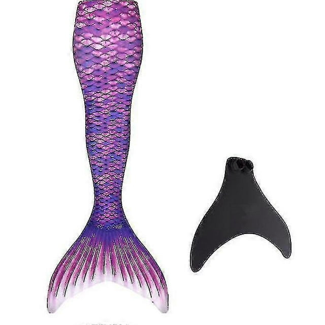 Adult Reinforced Mermaid Tail For Swimming, Monofin Included