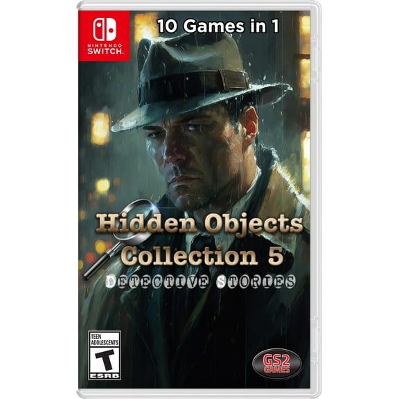 Hidden Objects Collection 5 Detective Stories (Nintendo Switch)
