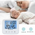 thumbnail image 2 of Temperature and Humidity Monitor for Home, Fast Refresh Digital Hygrometer Thermometer with High Accuracy, Mini Size, Big Numbers, Magnet Attachment, 2 of 4