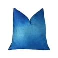 thumbnail image 1 of Plutus PBRAZ389-1818-DP Oreiller de Luxe Électrique Bleu Azur Fait Main, 18 x 18 Po., 1 of 3