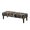 Tree Bark Camo Pattern, variant on XYZCANDO Anti Scratch Long Rectangular Bench Protector, Autumn Leaf Camouflage Pattern Polyester Spandex Scratch Resistant Bench Covers for Dining Hotel