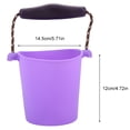 thumbnail image 3 of Barril De Ajustable De Silicona Elástico Portátil No Tóxico, Cubo De Silicona, Para Niños Jugando Agua Y, 3 of 6