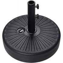 EliteShade Umbrella Base Market Patio Outdoor Water & Sand Filled Stand(Black)