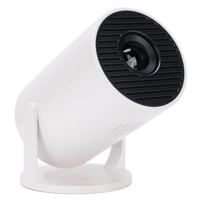 Projecteur Portable, Projecteur Réglable à 270 Degrés Compatibilité Élevée pour Ordinateur Portable Noir,Blanc