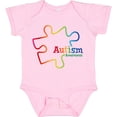 thumbnail image 3 of Inktastic Rainbow Gradient Autism Boys or Girls Baby Bodysuit, 3 of 5