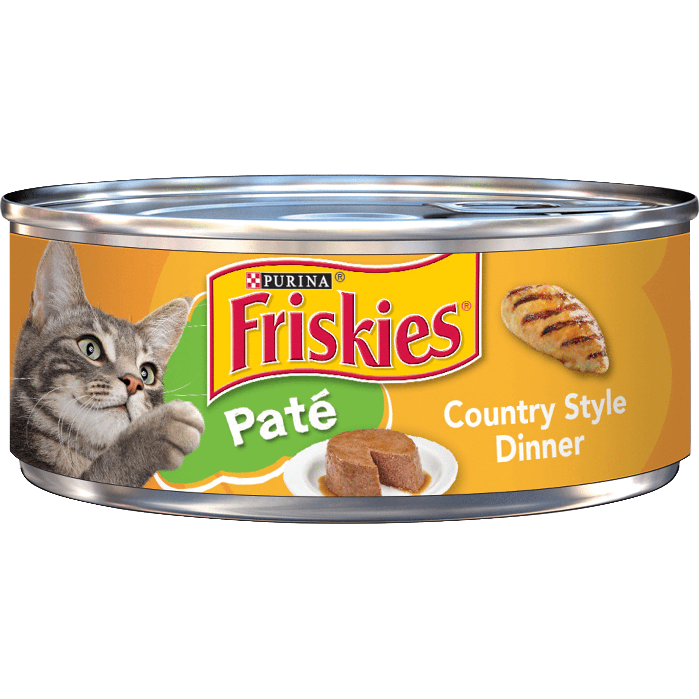 Friskies Pate Wet Cat Food, Country Style Dinner, 5.5 oz. Can Walmart
