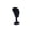 Black, variant on Resin Ear Model Earring Rack Holder Versatile Lightweight Mannequin Stand White