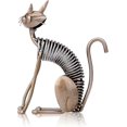 thumbnail image 1 of 2025 Cat Metal Sculpture, Metal Sculpture Iron Art Cat Spring Cat Craft Decoration, Modern Small Cat Meta, 1 of 4