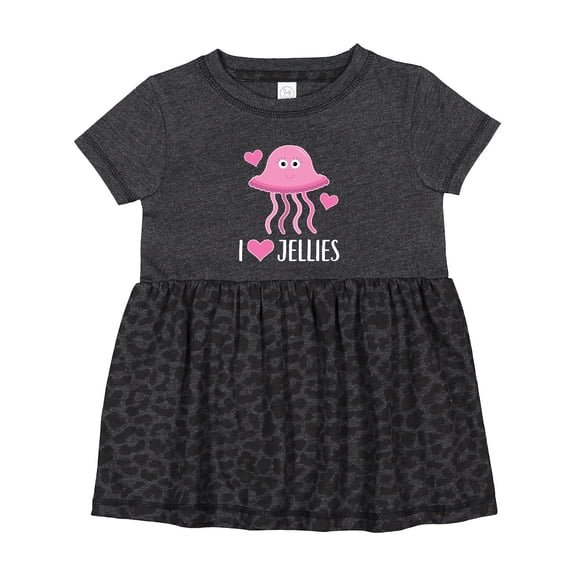 Inktastic Jellyfish Pink Ocean Creature Girls Baby Dress