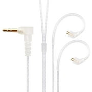 C Melody, C Coffee Bean Original Replacement Cable Upgrade Headphone Cable Detachable Iem Cable, No Microphone, Suitable For Kbear Ks1/Ks2/Lark/Robin/Rosefinch C Melody Coffee Bean Warrior Earplugs