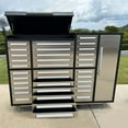 thumbnail image 5 of 7ft Garage Storage Cabinet ,35 Drawers, 1 Cabinet,Silver, 5 of 12