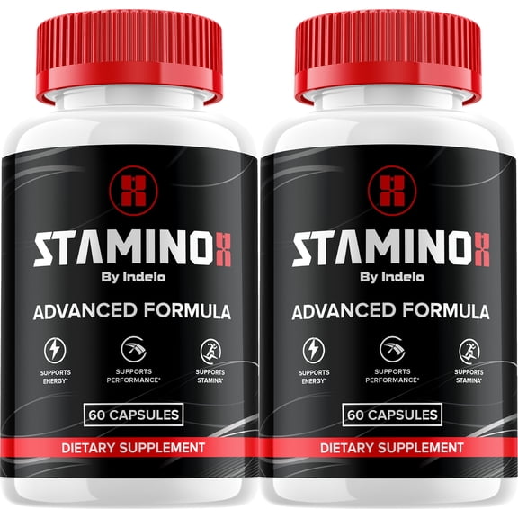 Stamino for Men Capsules – Stamino MultiVitamin Complex Pills, Energy, 2 Pack, 120 Capsules