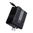 thumbnail image 1 of Klonfd 2 In 1Fast Charger 120w Upgraded Retractable Scalable Super Fast Charger Module Functional Foldable Charging Adapter Wall Plug For Phone Tablet Laptops, 1 of 3