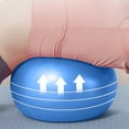 thumbnail image 7 of BESTSKY Small Exercise Ball, 10 Inch Mini Pilates Ball, Anti Burst and Slip Resistant Mini Yoga Ball for Stability, Fitness, Physical Therapy, Stretching & Core Strength Workout at Home Gym & Office, 7 of 7