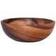 thumbnail image 1 of Natural Hand-made Wooden Salad Bowl Classic Large Round Salad Soup Dining Bowl Plates Wood Kitchen, 1 of 4