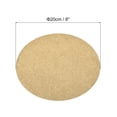 thumbnail image 2 of Unique Bargains 200pcs Parchment Paper Rounds, 8 inch Non Stick Baking Paper Liners for Baking Grilling Air Fryer Steaming, Brown, 2 of 4