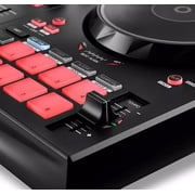 Hercules DJControl Inpulse 300 MK2 2-Channel DJ Controller Bundle with Case, TRS-to-RCA Breakout Cable, and Austin Bazaar Polishing Cloth