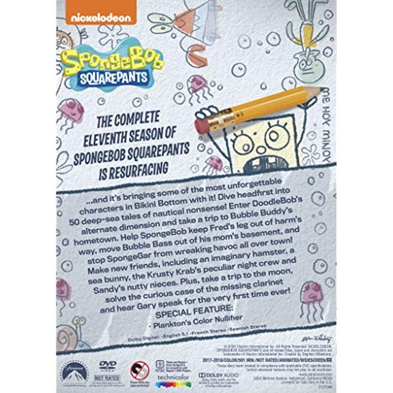 SpongeBob SquarePants: The Complete Eleventh Season - Walmart.com