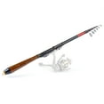 thumbnail image 4 of Yeacher 2.1M 6.89FT Telescopic Fishing Rod Travel Spinning Lure Rod Raft Pole Carbon Fiber, 4 of 7