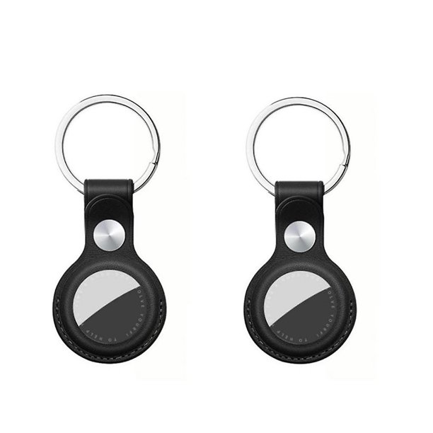 Paquete de 2 fundas de cuero Taian Airtag Pu compatibles con el nuevo localizador de rastreador de cuero anti-perdida con llavero, resistente a caídas y rasgu?os para billetera y mascotas ShuxiuWang 8390605055492