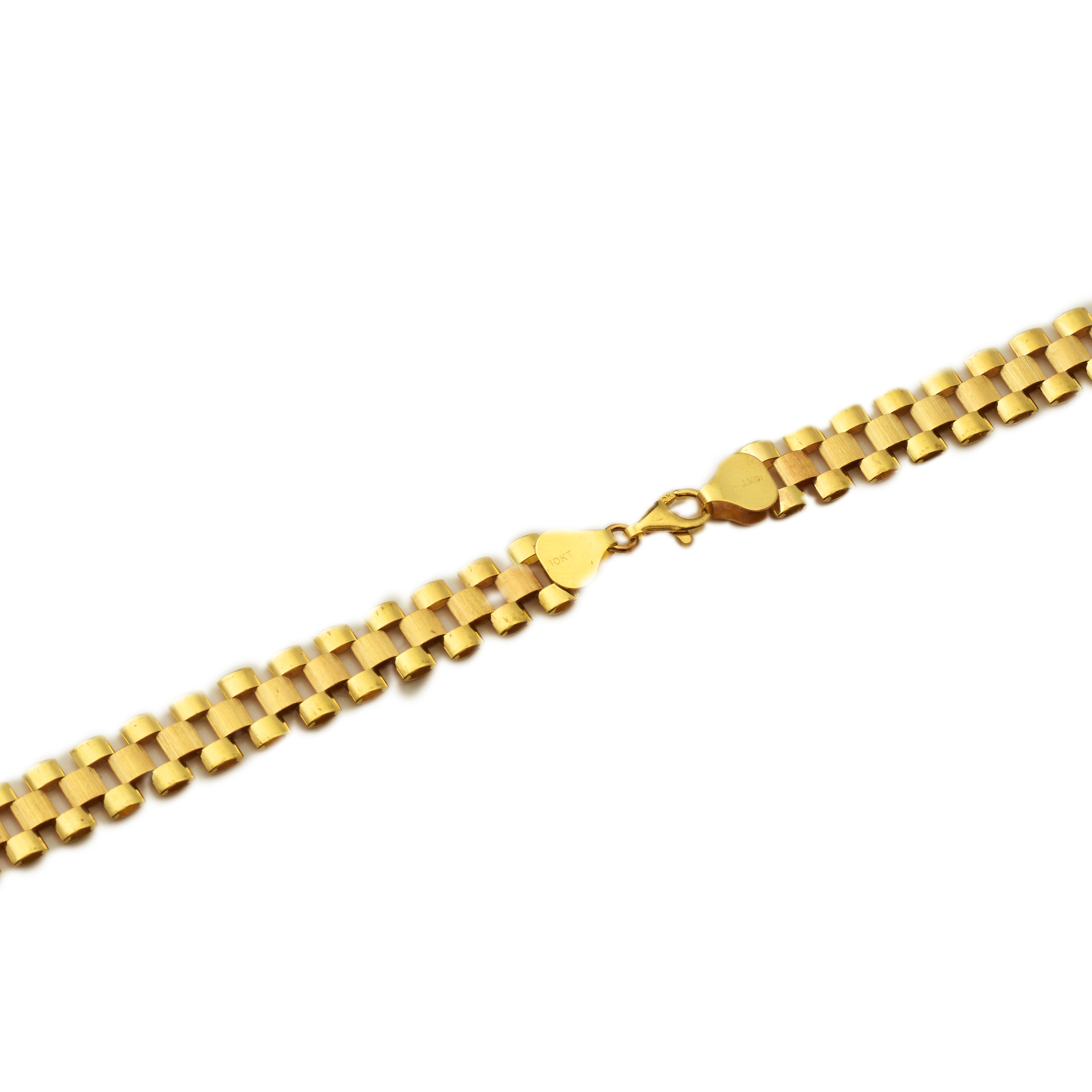 GOLD Chain Luxury Strap - Large Braided Chain - 3/8 (10mm) Wide - Choose  Length & Hooks/Clasps