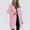 Pink, variant on Hoodies for Women Lady's Fall And Winter Hoodie Mid Length Hoodie Long Sleeved Top Winter Coat Hooded Cardigan for Women Pink 4XL