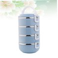 thumbnail image 3 of LOLIPPYY Thermal Lunch Box Blue Stainless Steel Keep Warm For Fishing 1Pcs, 3 of 8
