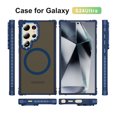 thumbnail image 3 of ShellTech for S24 Ultra Phone Case Compatible with MagSafe Non-Yellowing Slim Military Shockproof Magnetic Case for Galaxy S24 Ultra,Blue, 3 of 9